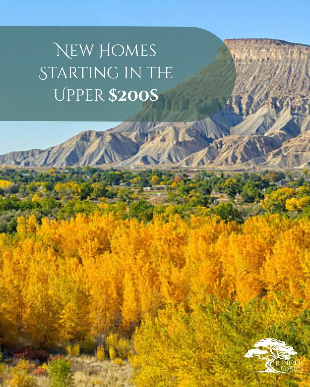 🏡 Homeownership may be closer than you think.

At Juniper Grove, thoughtfully designed, energy-efficient homes are creating new opportunities for affordable homeownership in Grand Junction.

Built with quality craftsmanship and designed for Colorado