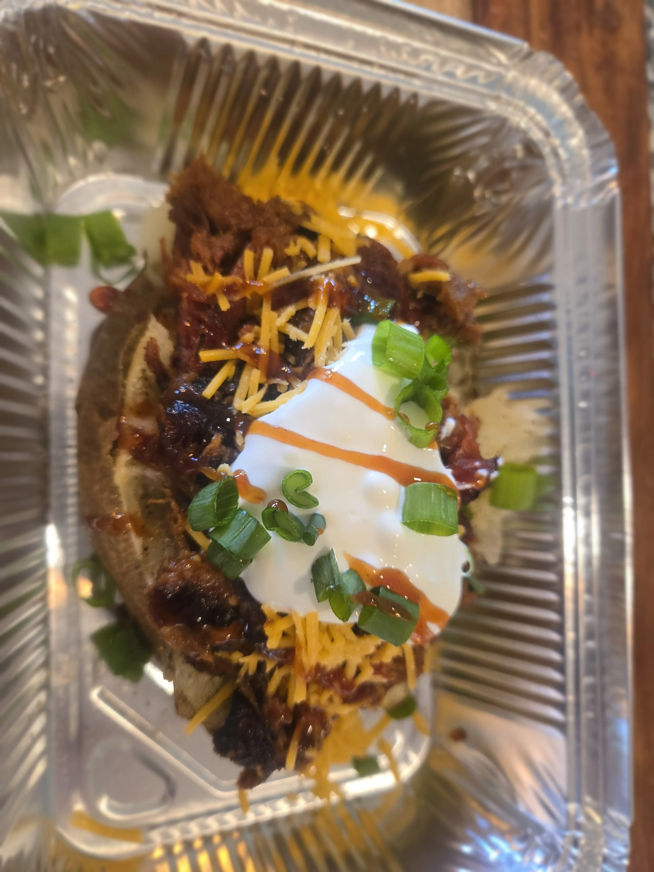 Pulled Pork Loaded Potatoes *April 14th Delivery*