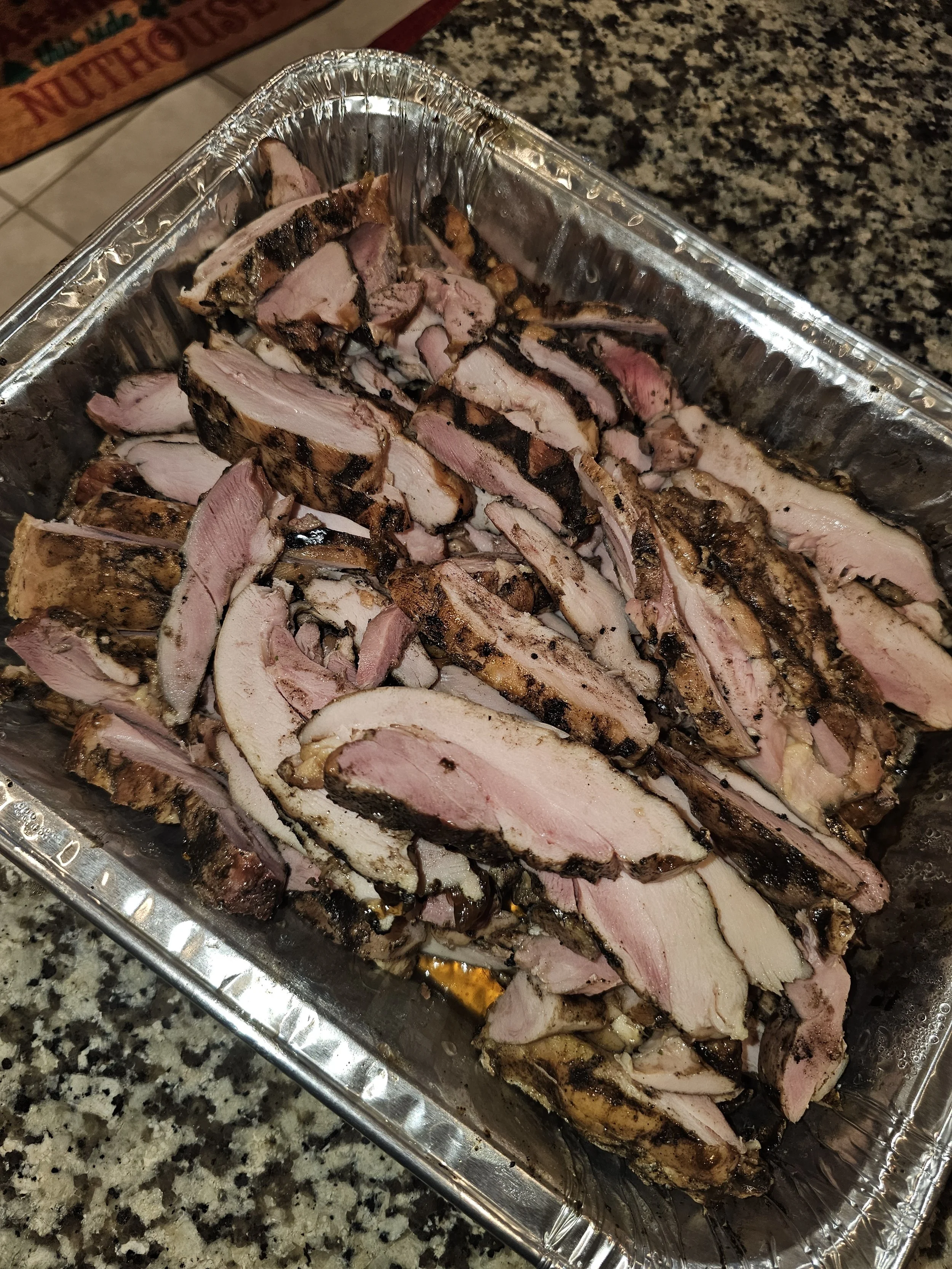 Grilled Chicken Thighs - Half Tray