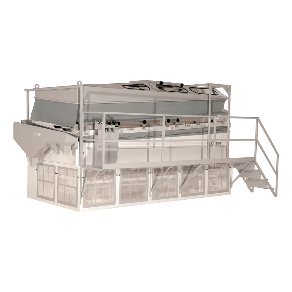 Used Oliver Model 3600 Maxi-Cap Gravity Separator for high-capacity density separation