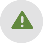 Warning triangle with an exclamation mark inside