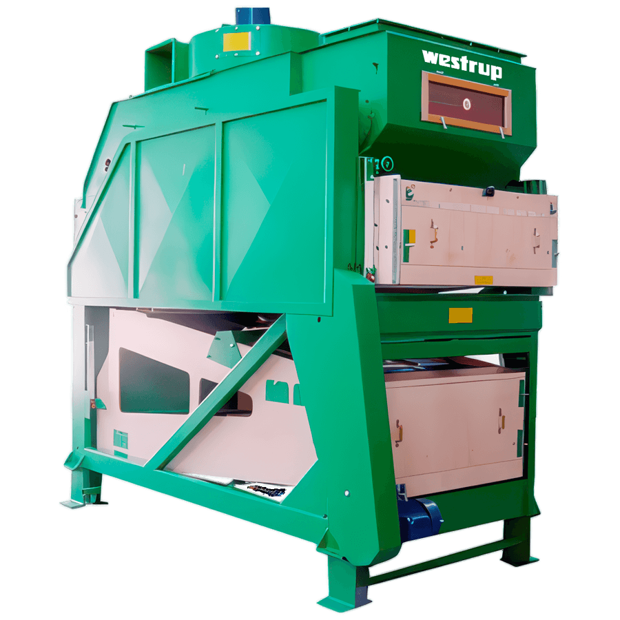 FAU seed and grain fine cleaner available from Oliver Manufacturing