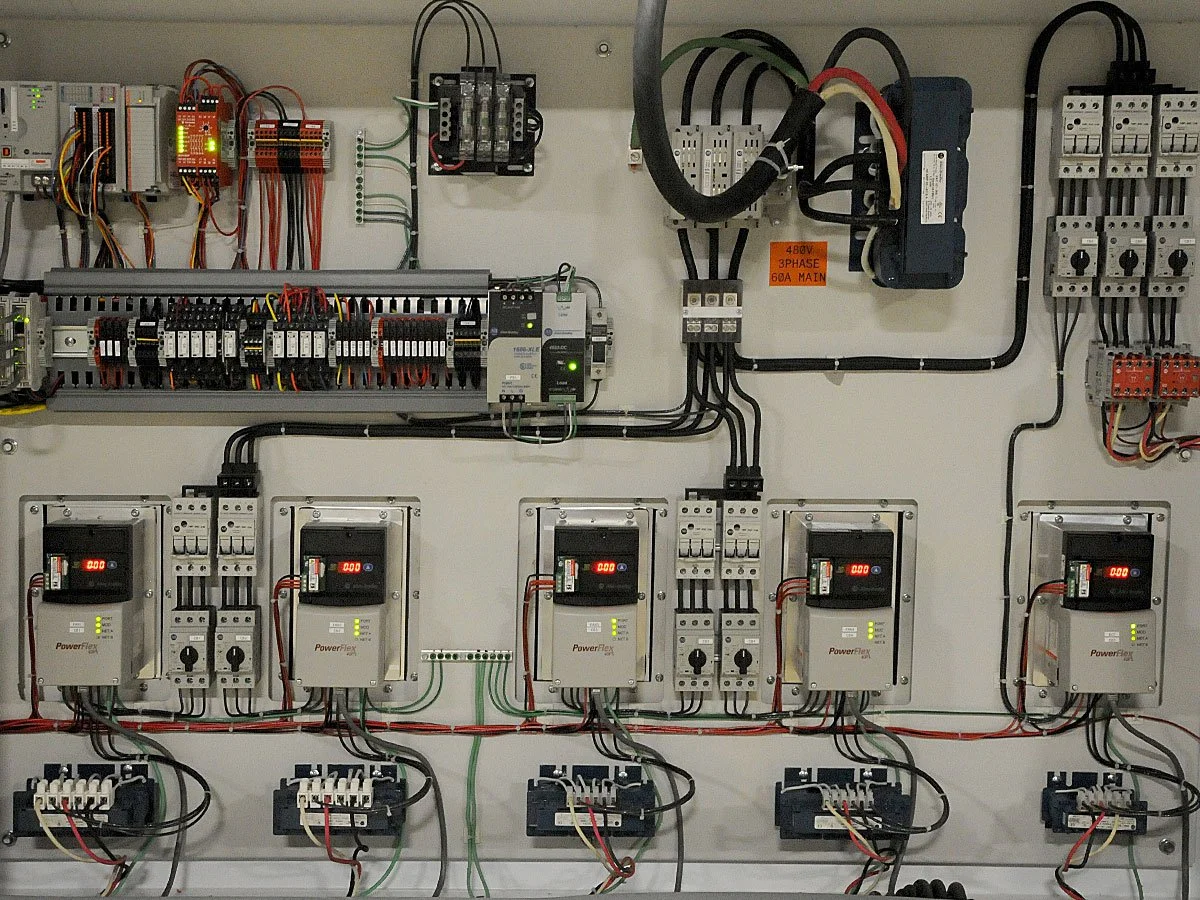 Oliver gravity separator automation retrofit electrical controls and programmable logic system