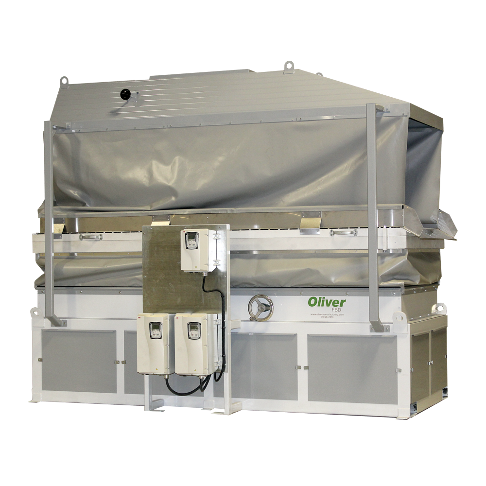 Oliver FBD 410 fluidized bed dryer for uniform seed and grain drying
