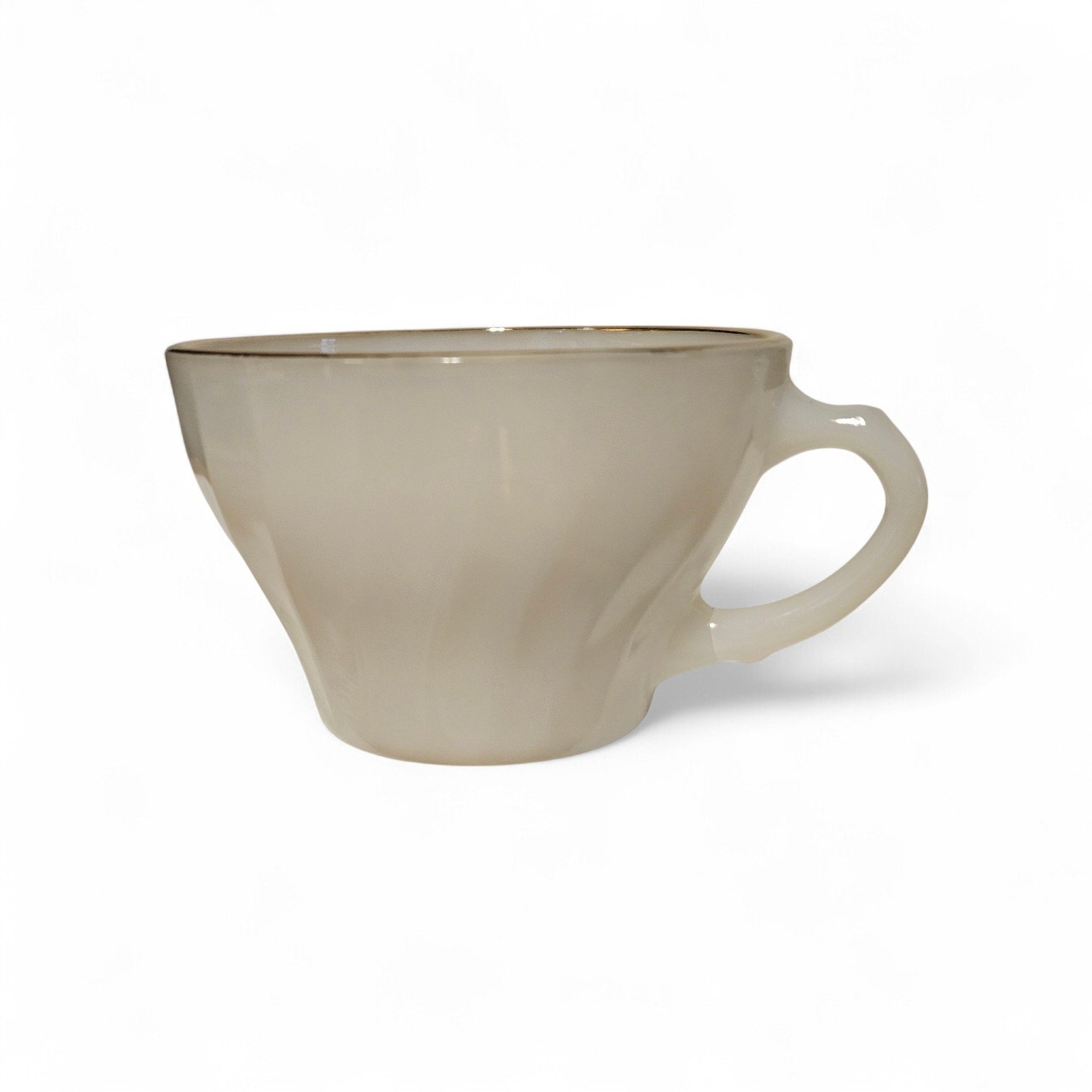 Vintage Milk Glass Teacups