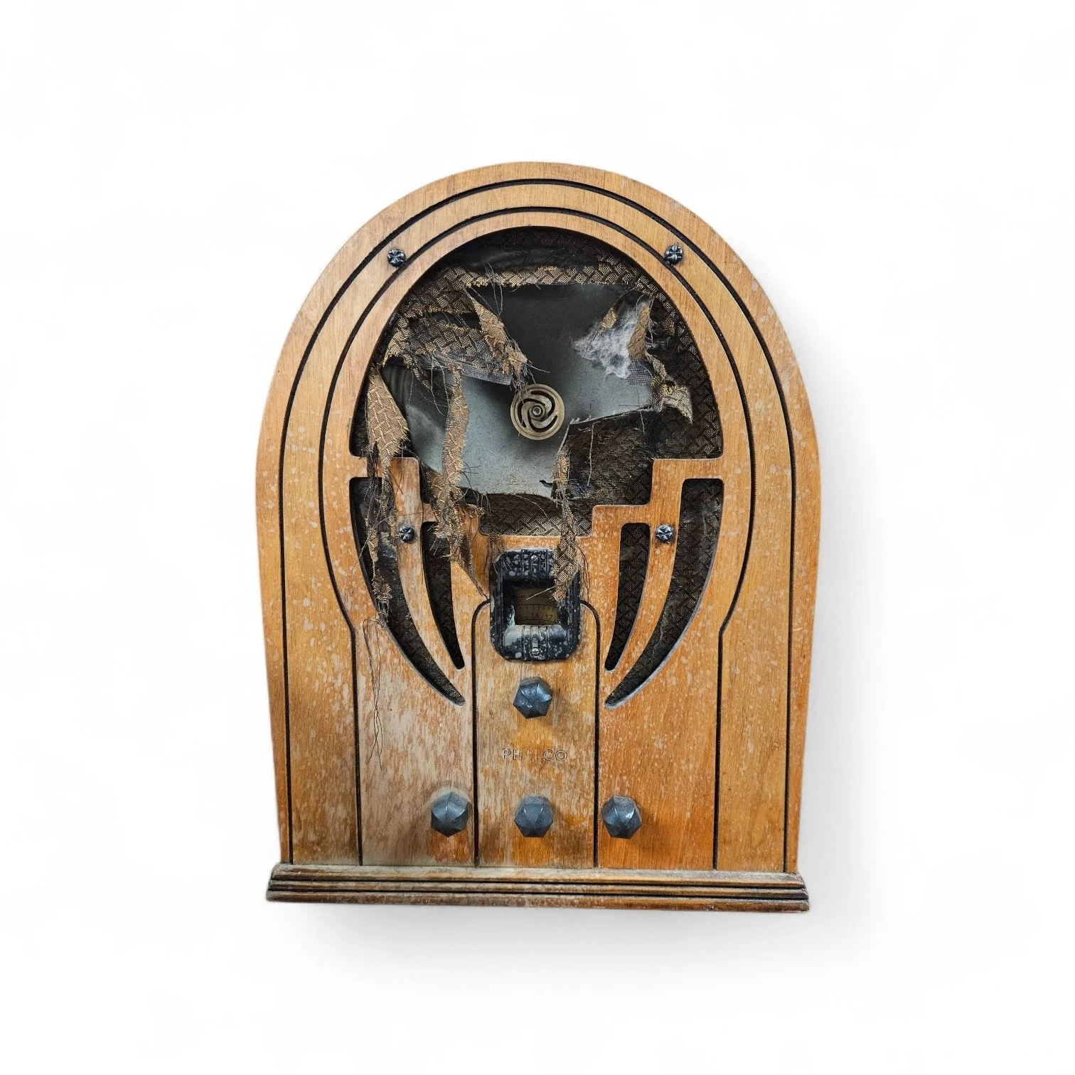 Vintage Philco Cathedral Radio Prop