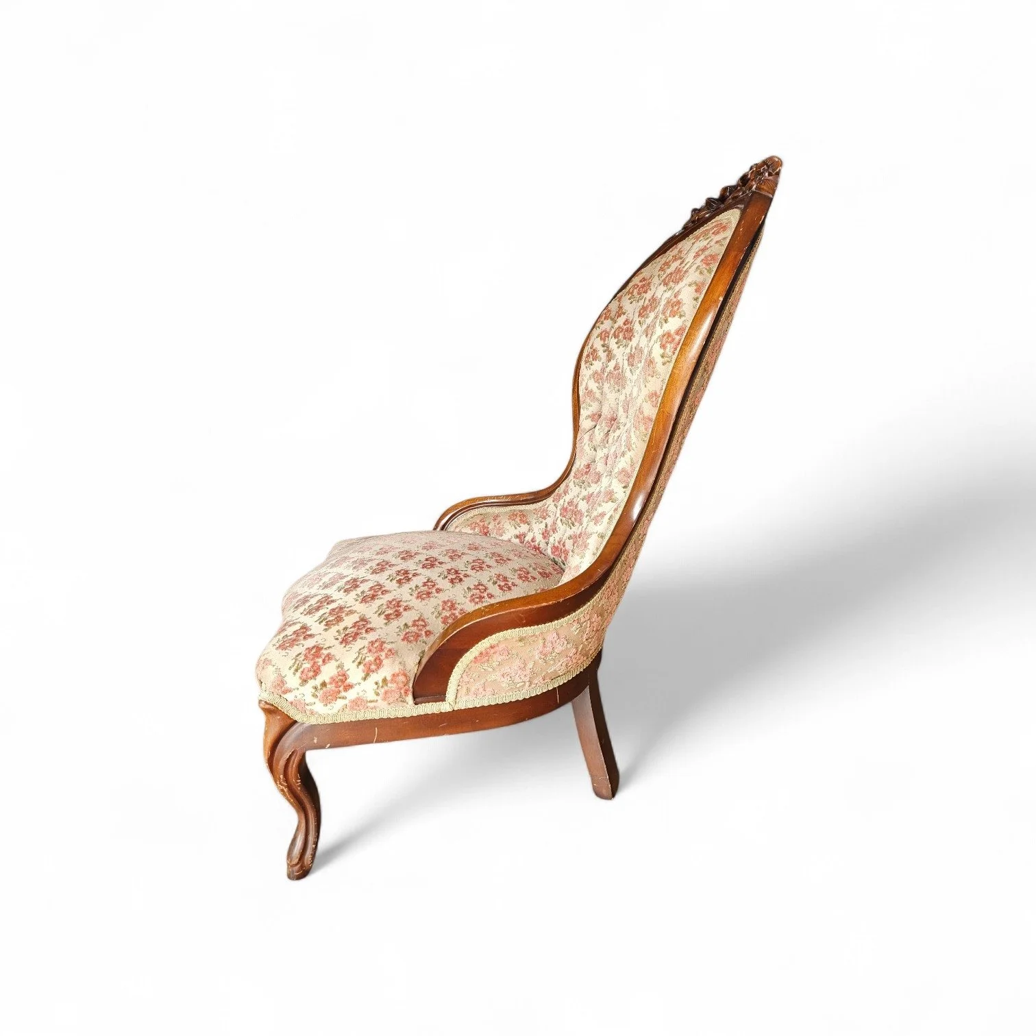 Pink Rose Parlor Chair