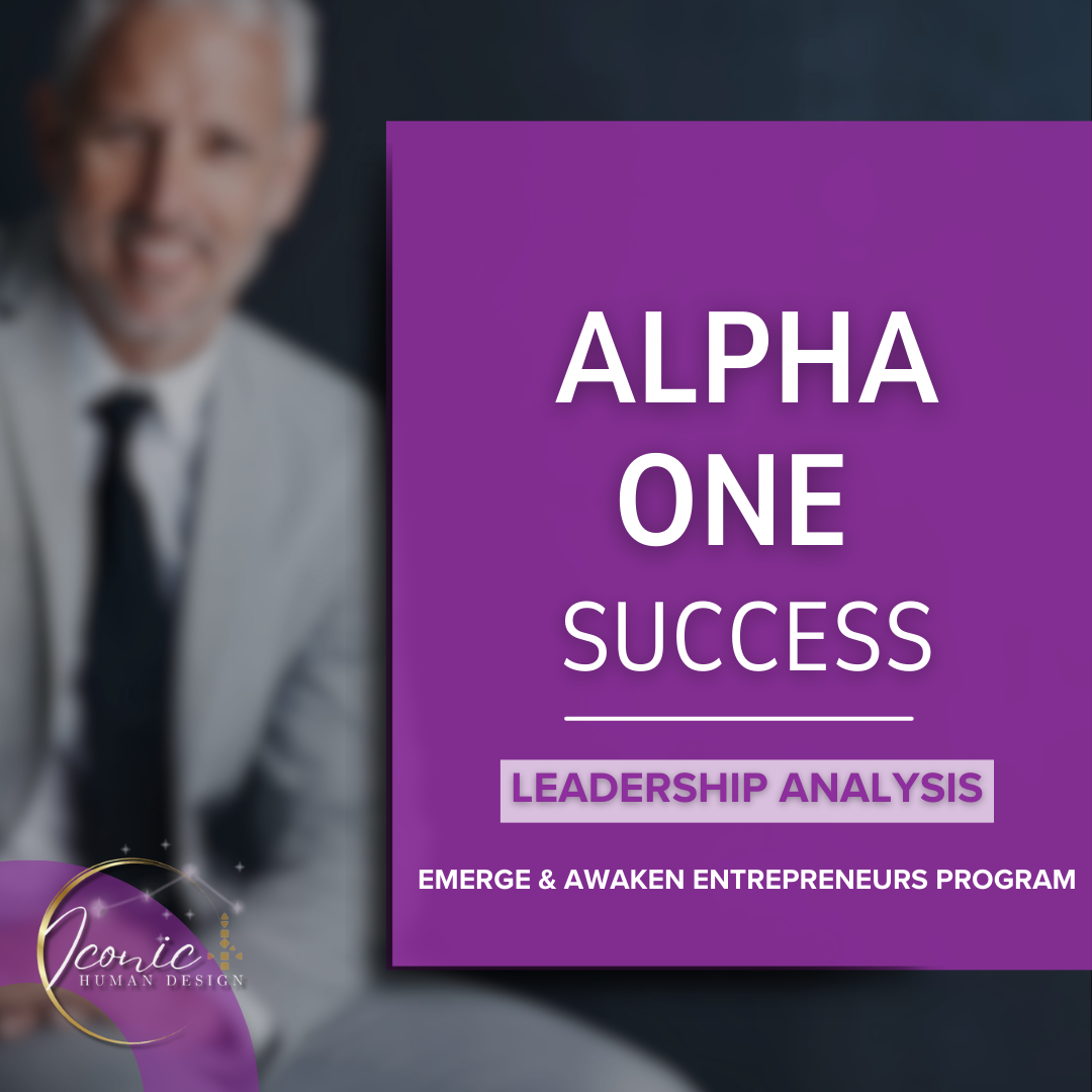 Alpha One Success! Private Leader Analysis Package