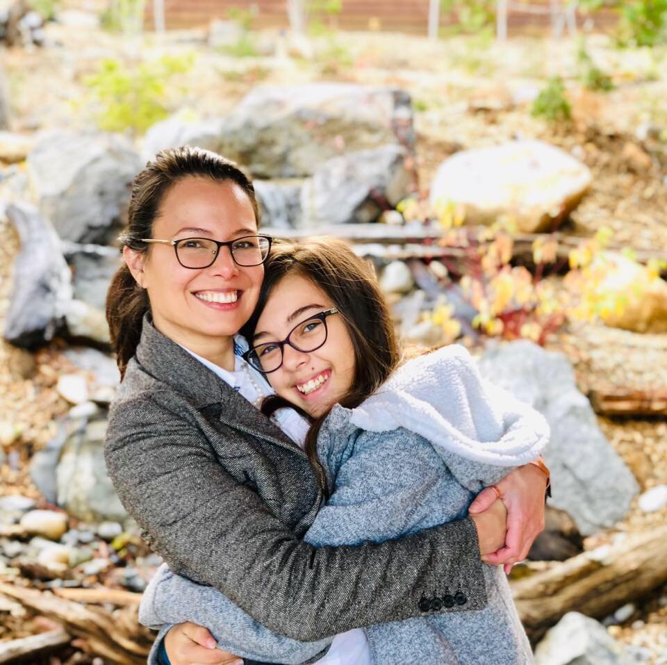 Laveena (Projector) and her daughter (Emotional Manifesting Generator)