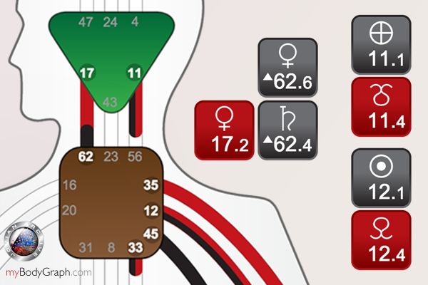 Donald Trump's Mind - Genetic Imprinting Information via the Human Design System