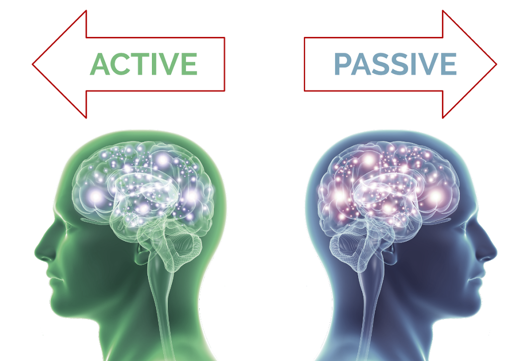 Do you have an active brain, which needs regular nourishment and more food, or a passive brain, which needs less?