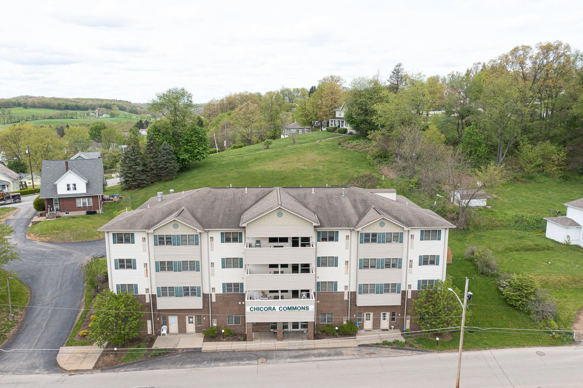 Chicora Commons Apartments are conveniently located at 118 Kittanning Street in Chicora, PA. It consists of 27 one-bedroom apartments of affordable housing for limited-income individuals, age 55 or older. Rent is based on income, electric not include