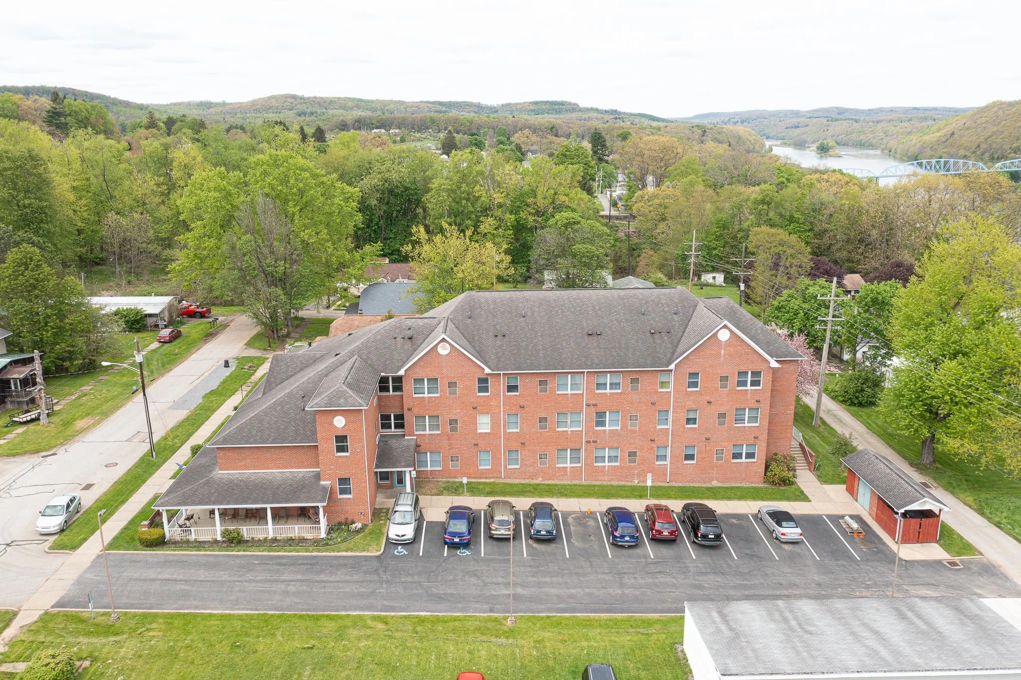 Parker Heights is located at 302 North Wayne Avenue in Parker, PA. The building consists of 26 one-bedroom affordable housing apartments for limited-income individuals, age 62 or older. Rent is based on income, electric not included; in turn the Hous