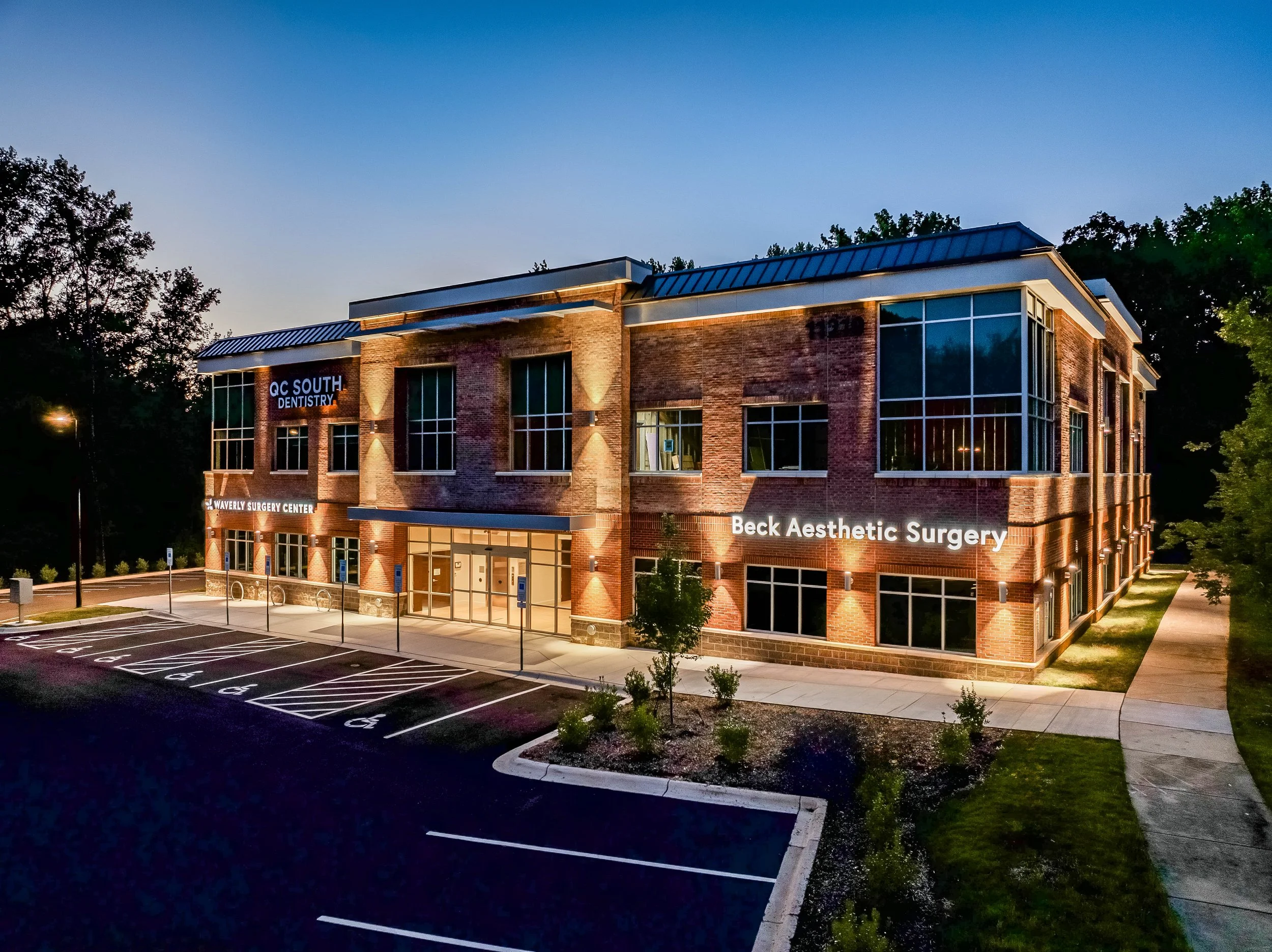 The exterior of a medical buliding