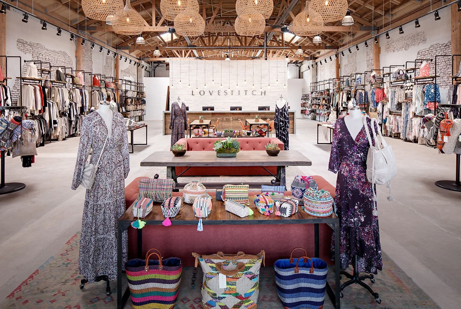 Bohemian clothing store in downtown Los Angeles 
