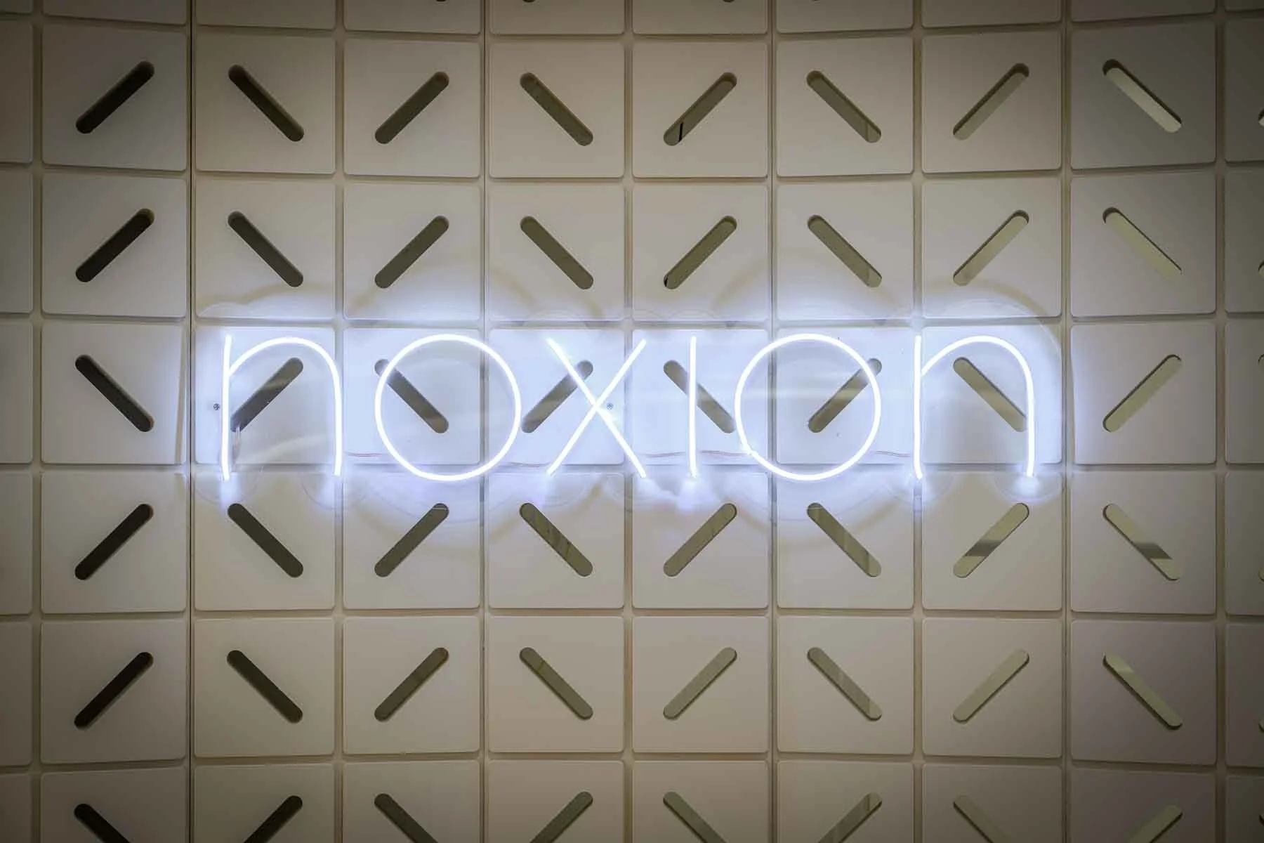 Branded neon signage