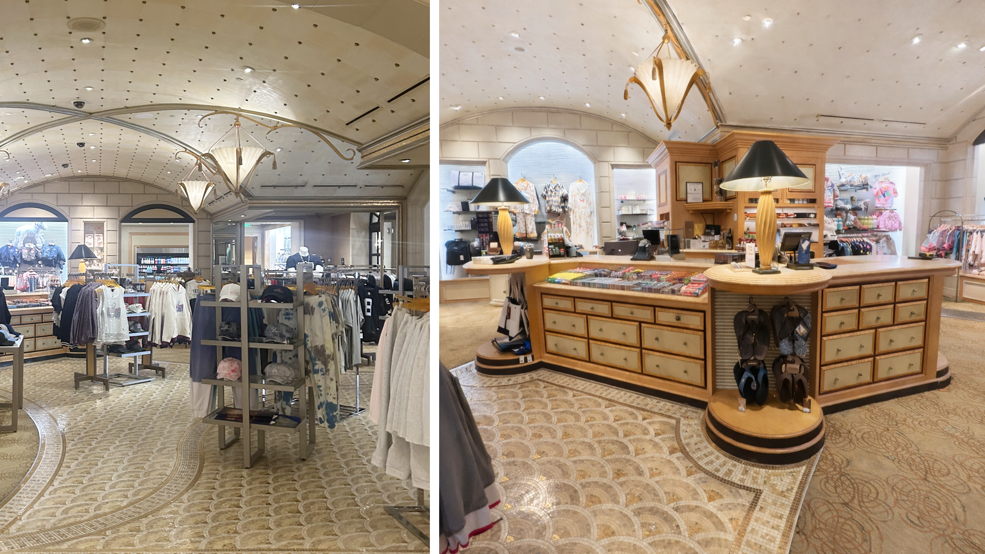 Before and after retail transformation