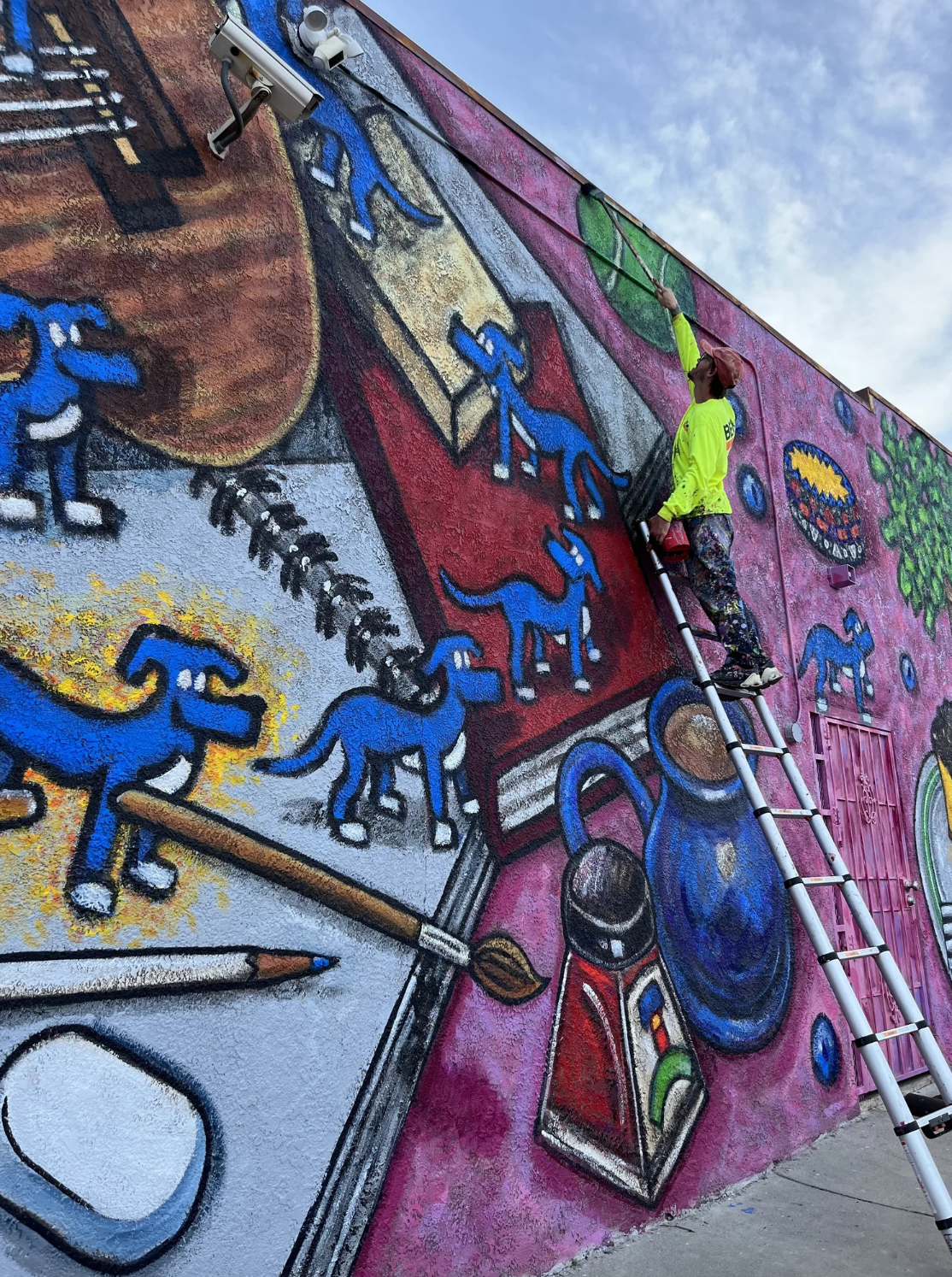 Letting The Mind Wander WIP | Chandler Bike Path, North Hollywood | 2023
