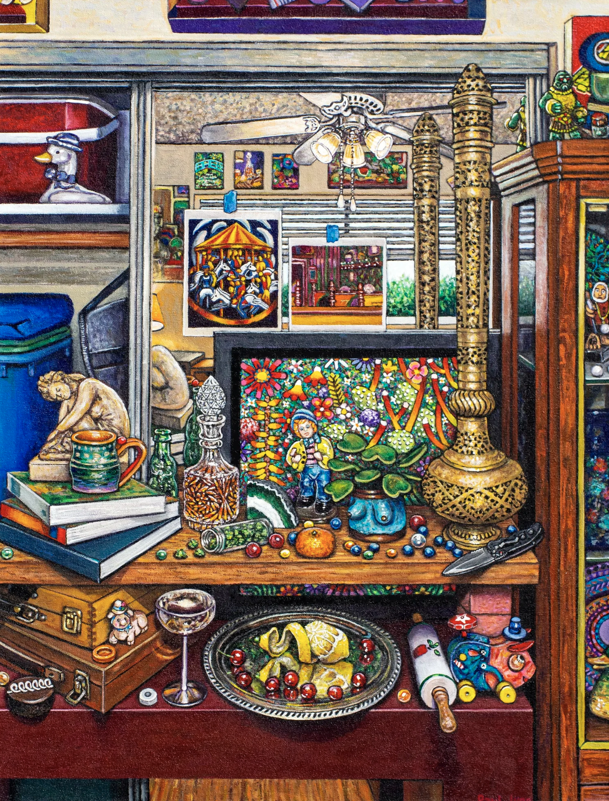 Time & Temperature Check
| Acrylic on 36×48” canvas, 2024 |