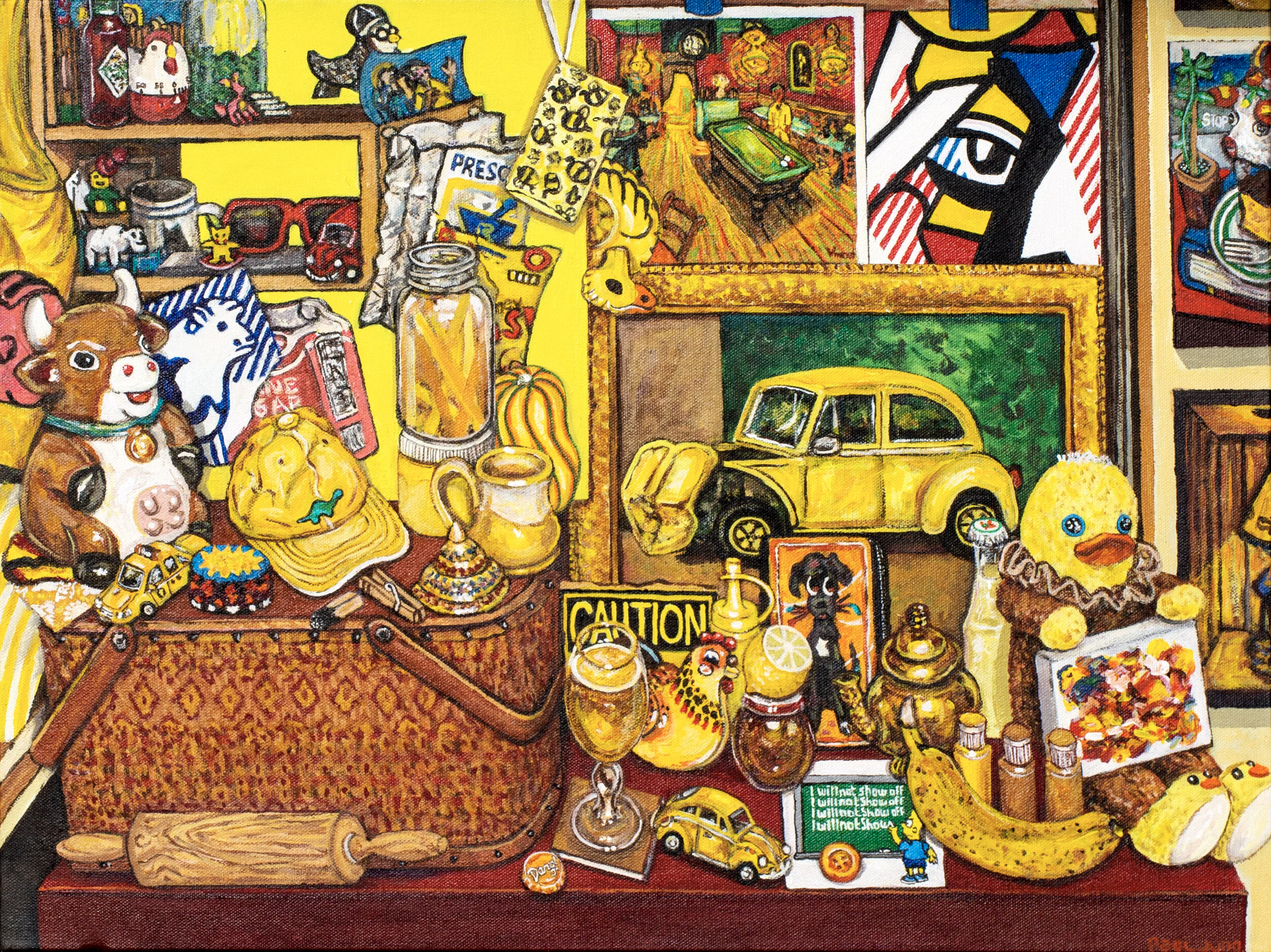 Buttery Cadmium Pollen
| 18×24” Acrylic on canvas, 2020 |