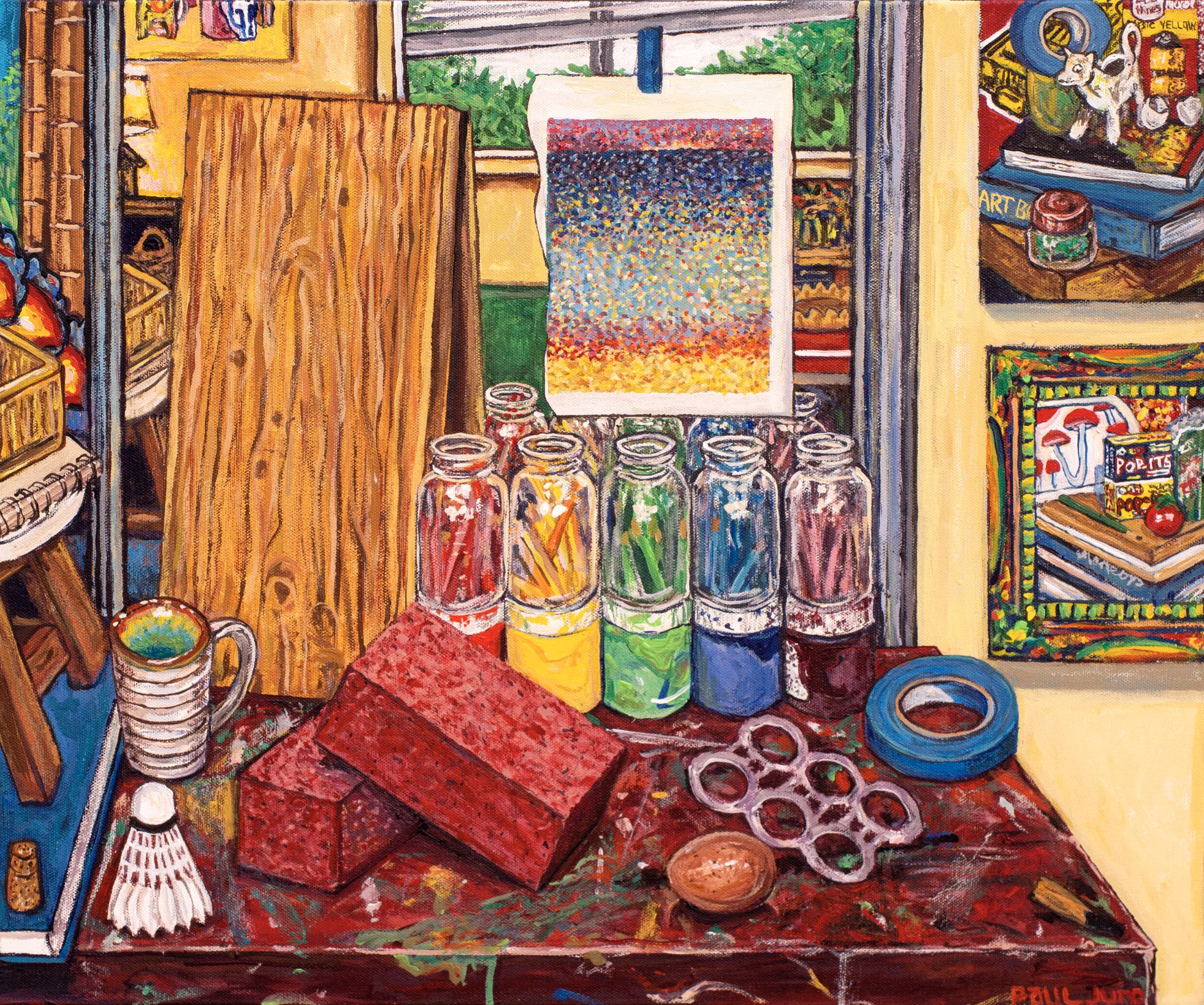 Home Confinement
| 20×24” Acrylic Painting on canvas, 2020 |