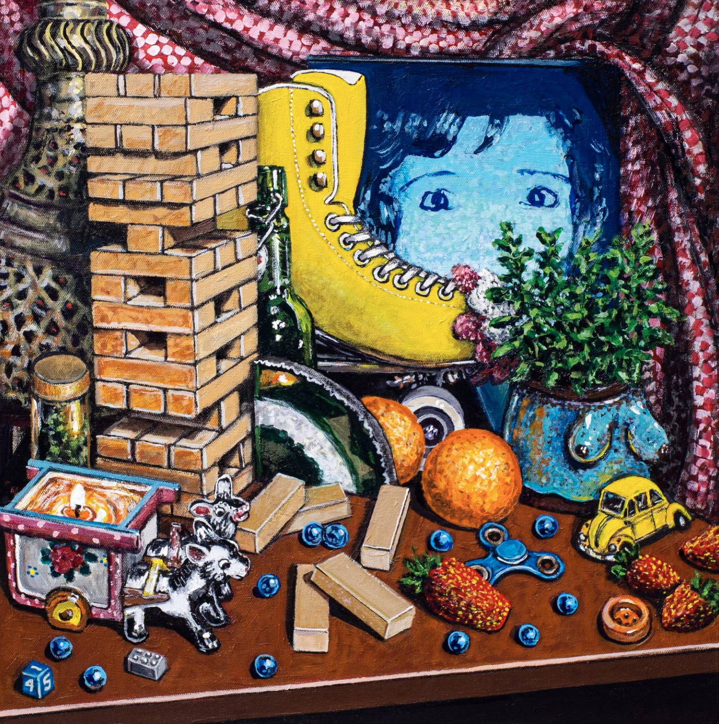 Very Peculiar Circumstances
| 20×20” Acrylic Painting on canvas, 2022 |