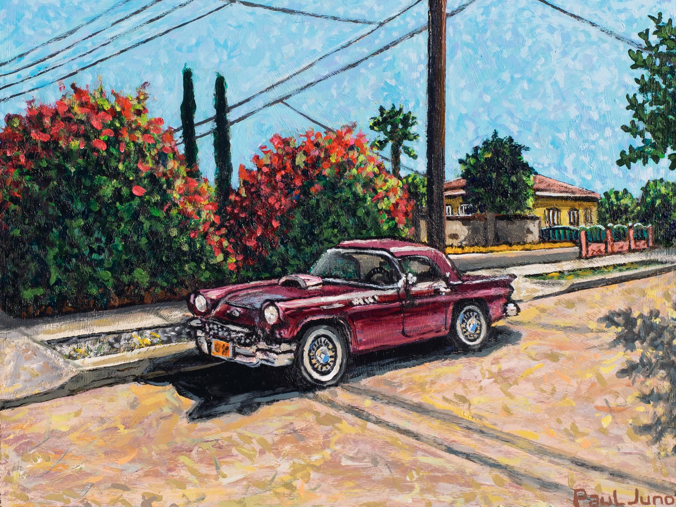 Neighborhood Study
| 8×10” Acrylic on wood board, 2024 |