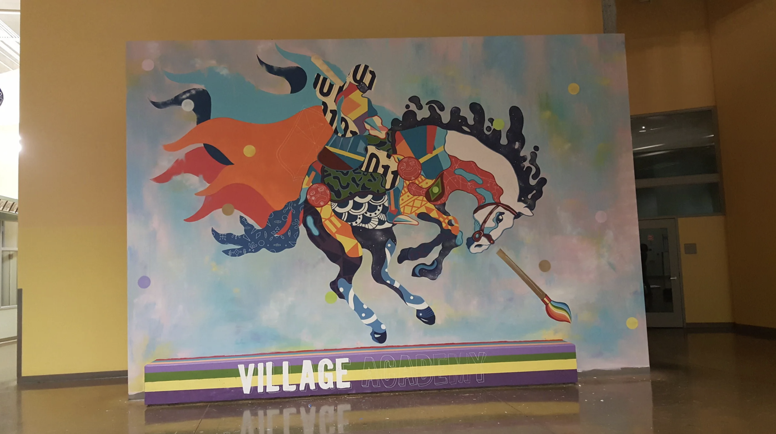 Artist: Kent Yoshimura | Pomona School | Pomona, CA