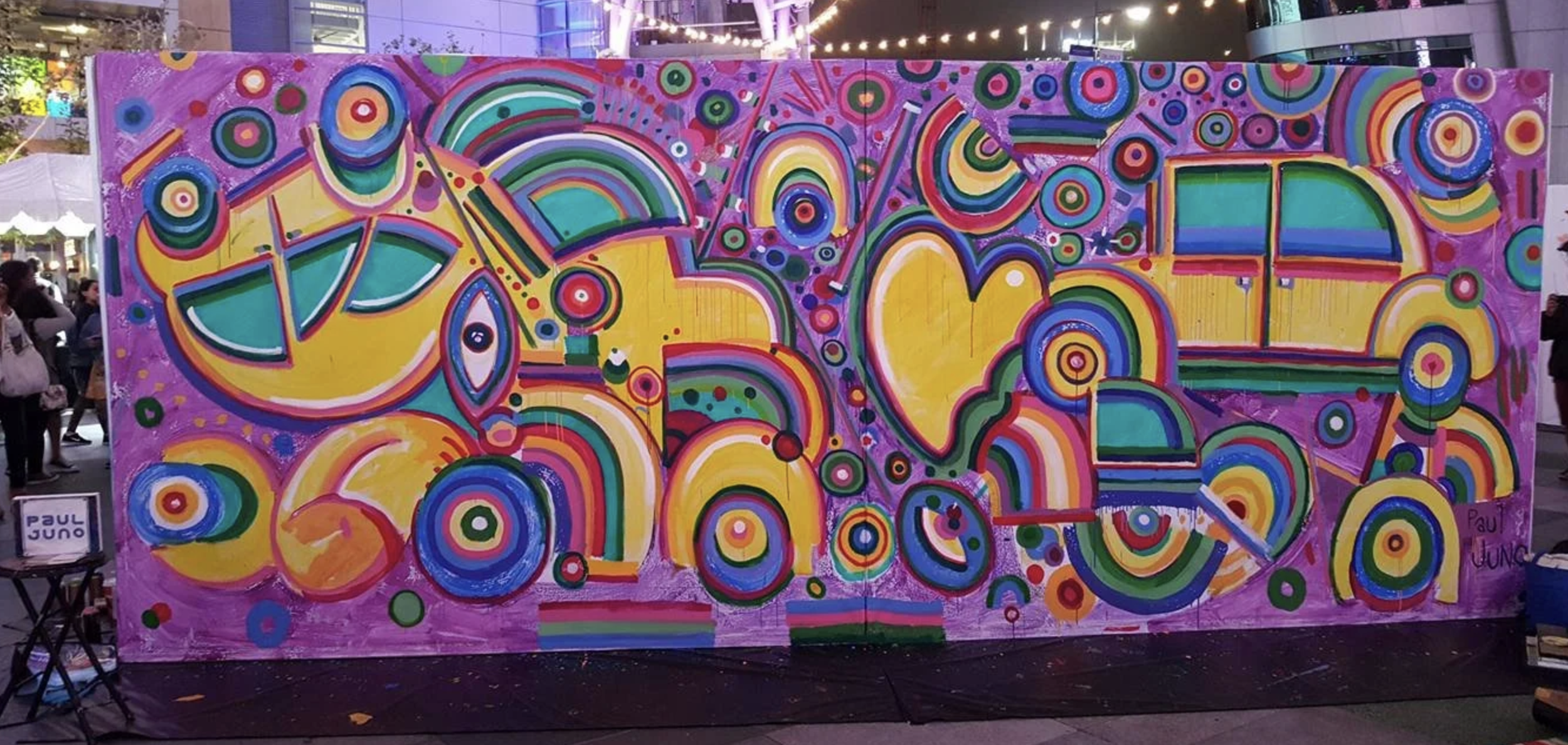 Car Krash | Live Painting