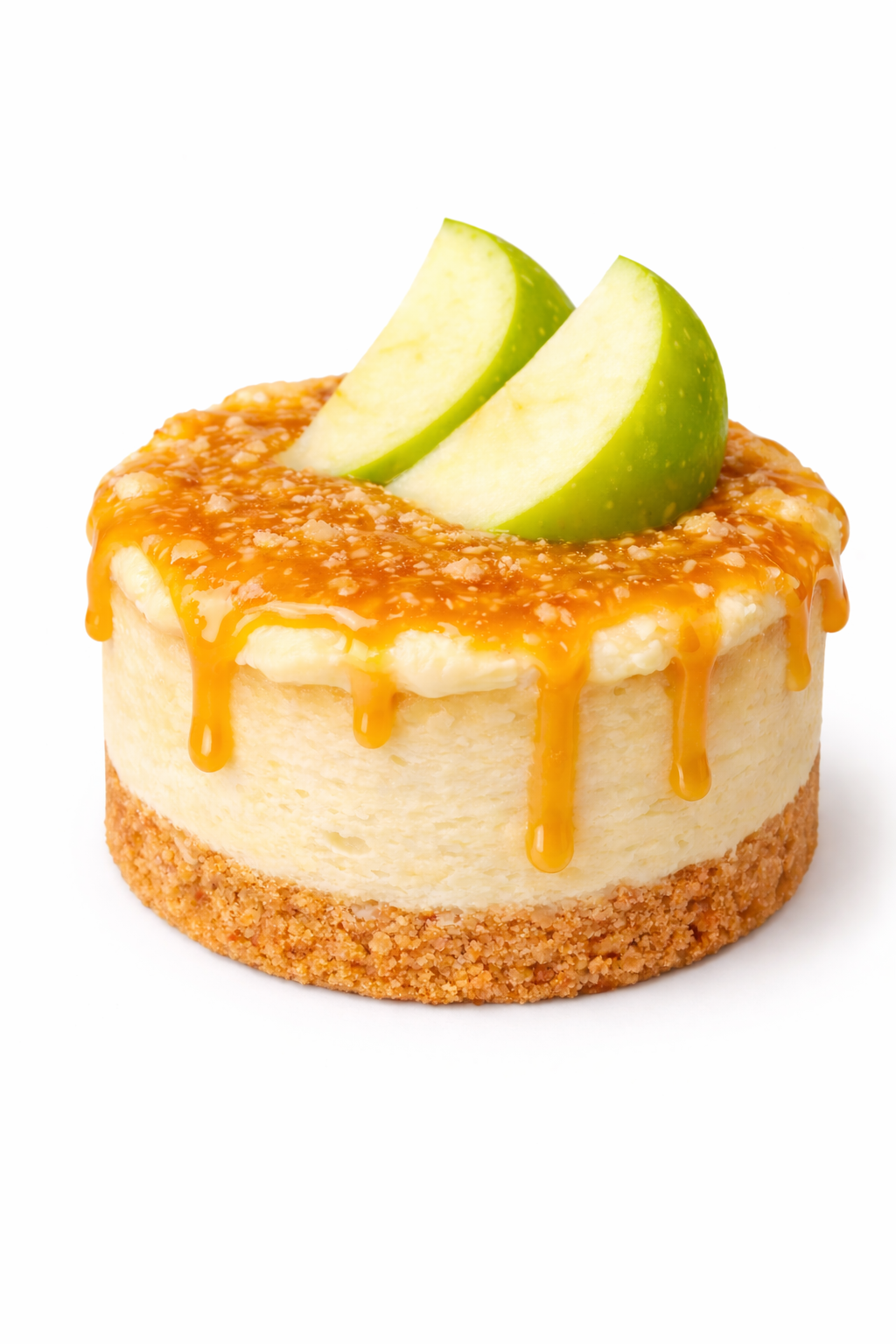 Apple Caramel Cheesecake