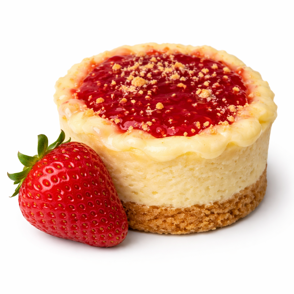 Classic Strawberry Cheesecake