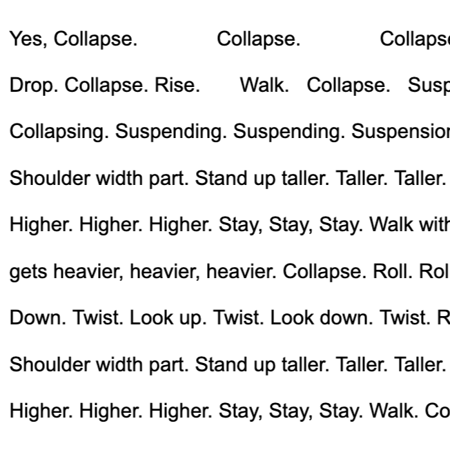 Collapsing?! (Work in Progress)