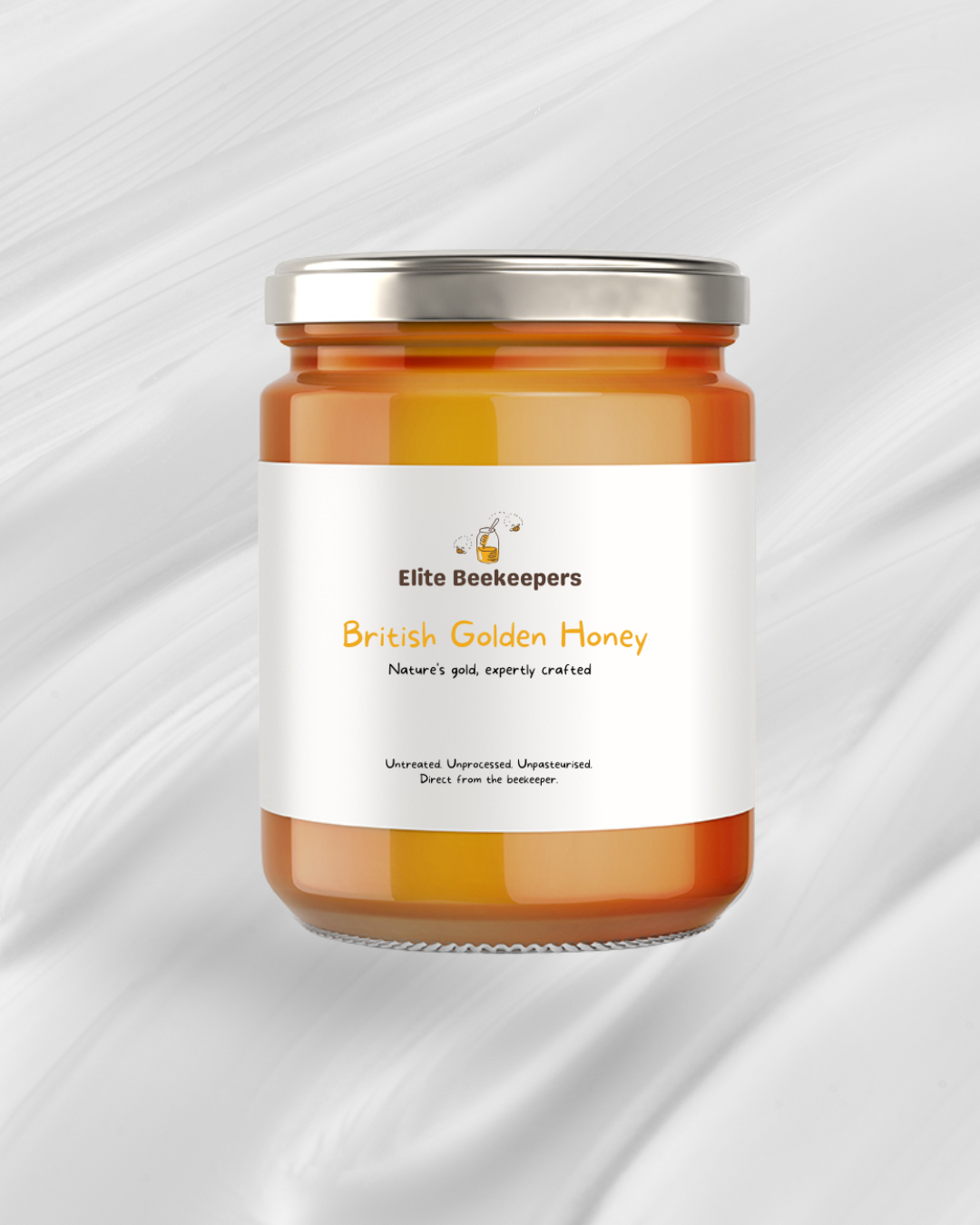 British Golden Raw Honey