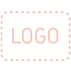 Icon eines Logos im Rahmen für Logo-Integration auf Sponsorentafel