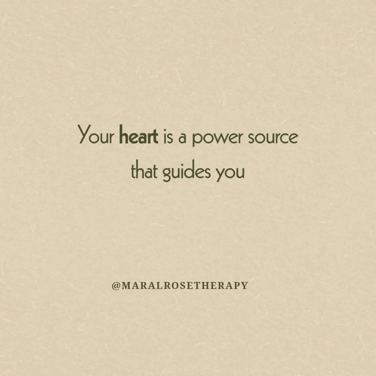 Your heart is your guide. Listen to it

It is connected to every part of you

The power of the heart diminishes any thought so we can heal

It is the most intelligent and powerful organ in the body

To learn more about how to connect to your heart an