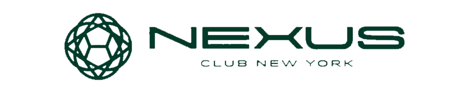 Nexus logo with a circular geometric design and the text 'Nexus Club New York'