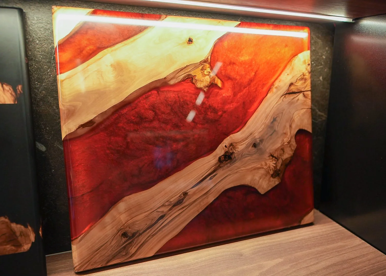 Tabua Oliveira Vermelho