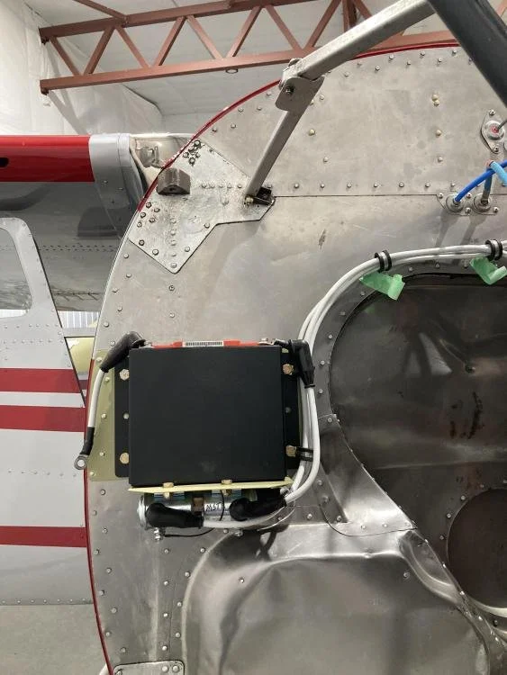 Firewall battery mount