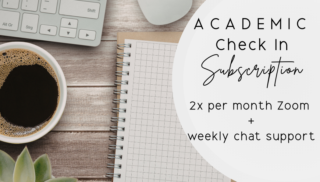 Academic Check In Subscription