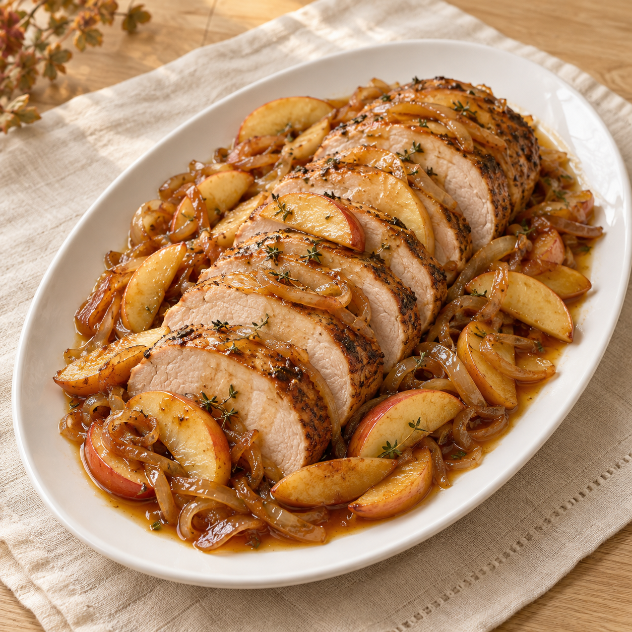 Apple Cider Pork Loin