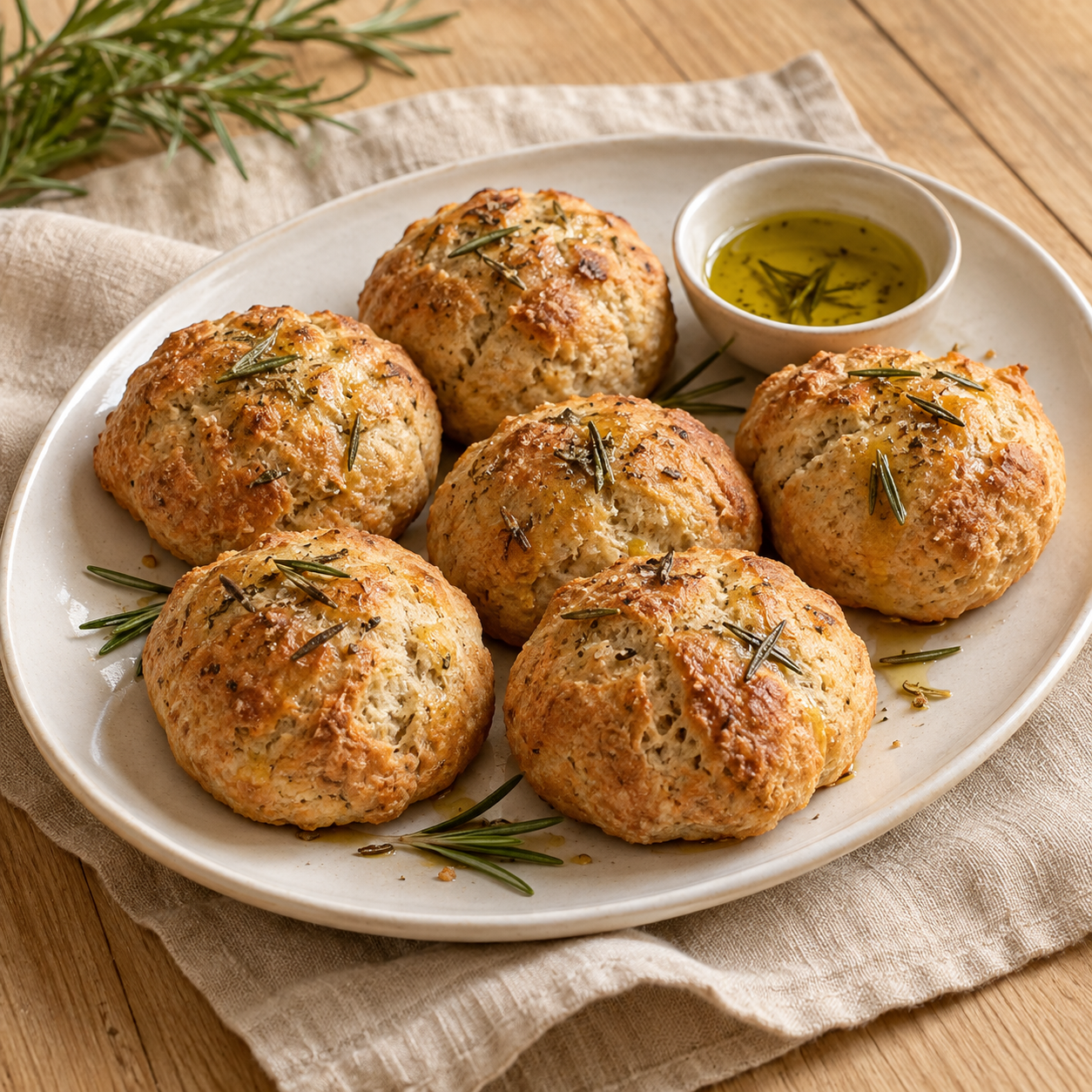 Rosemary Olive Oil Rolls