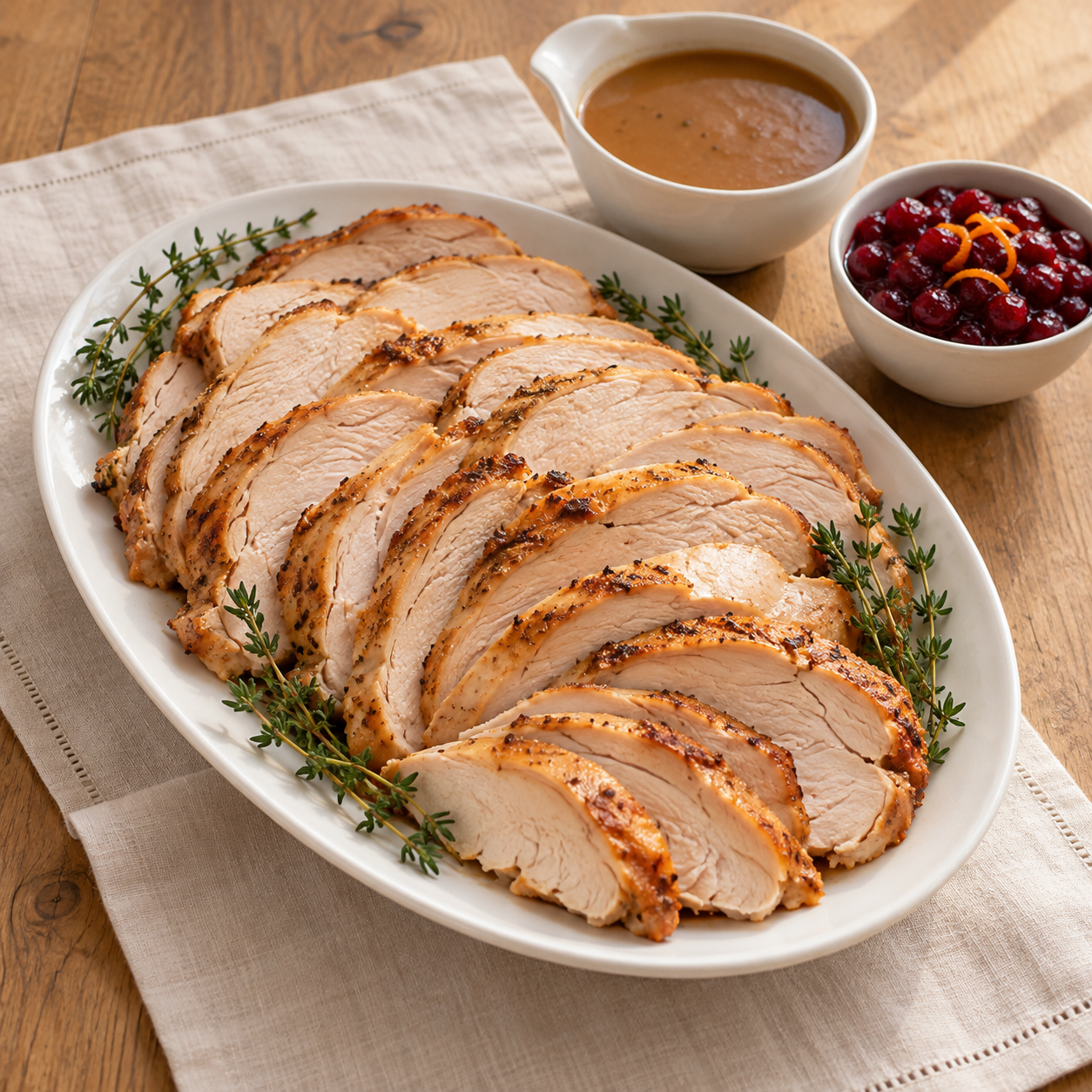 Roasted Turkey & Cranberry Relish