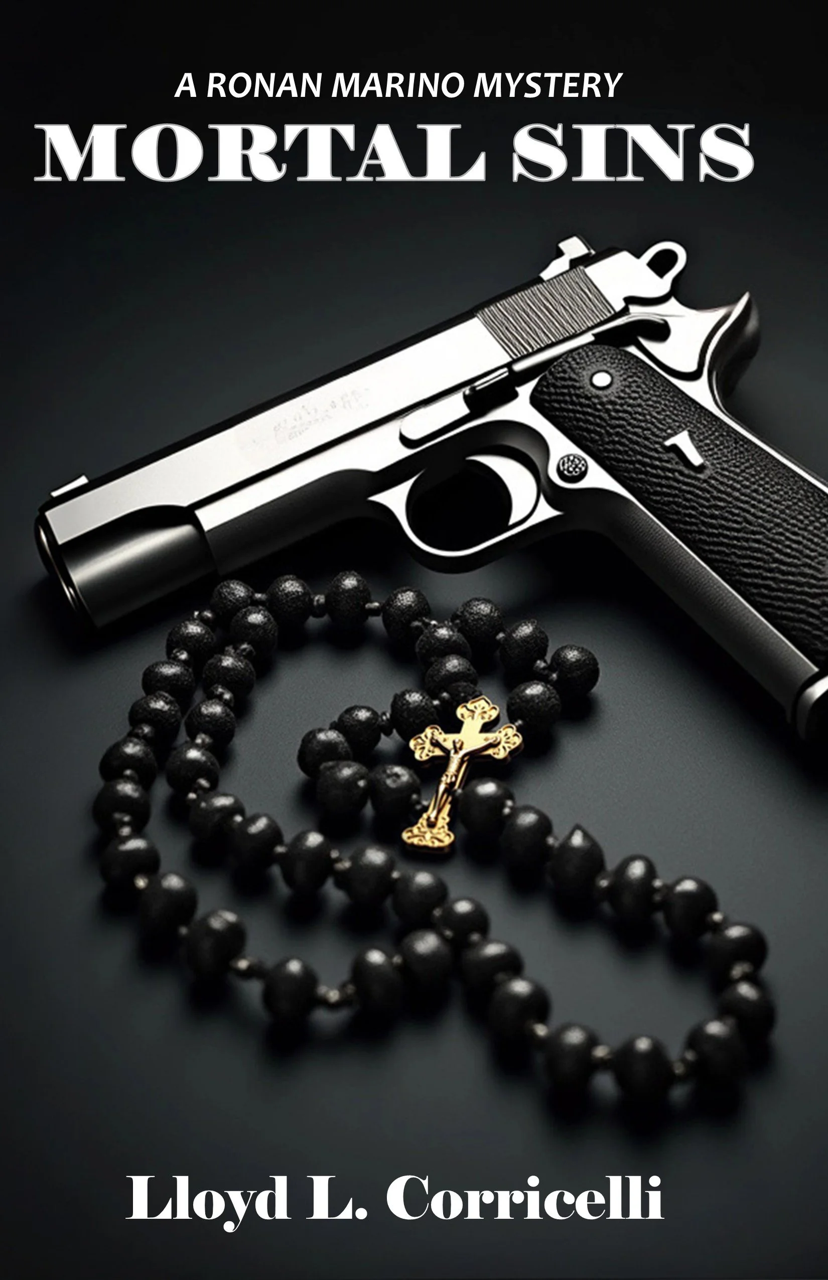 Book cover for "Mortal Sins" by Lloyd L. Corricelli