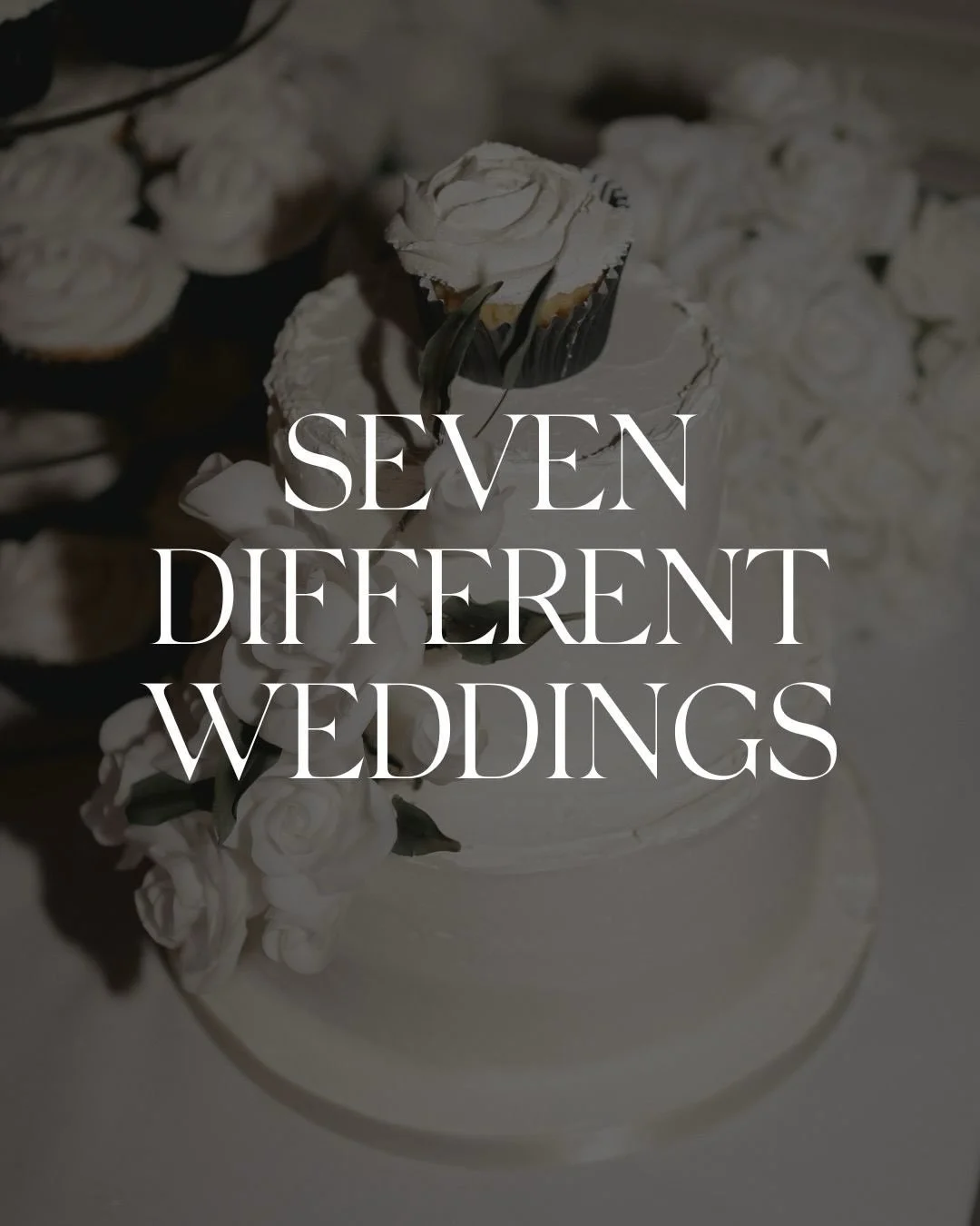 Seven different weddings through our lens&hellip;