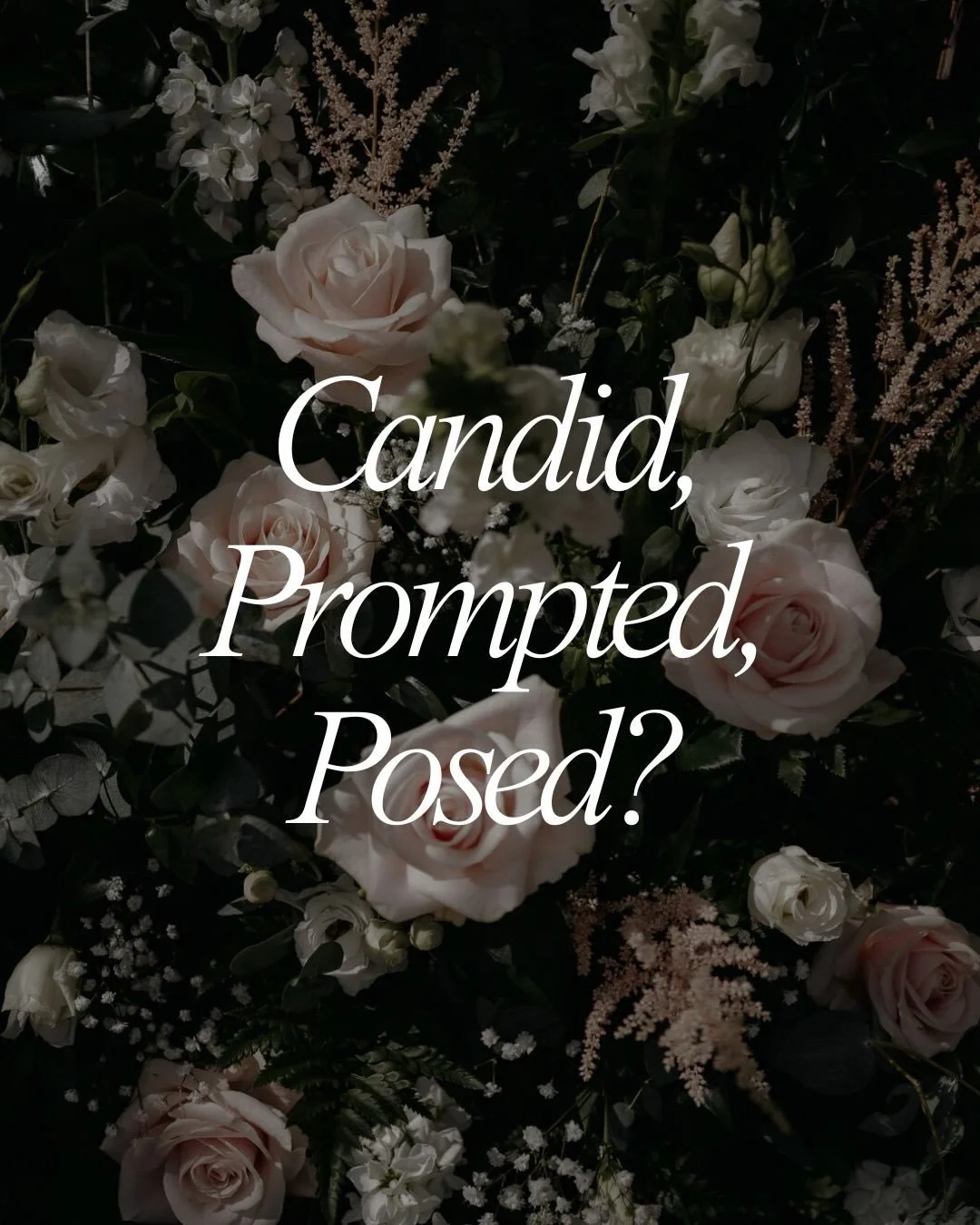 Something we get asked a lot: &ldquo;Will our photos look natural?&rdquo;

The honest answer is that &ldquo;natural&rdquo; usually means one of three things&hellip;

Truly candid photos happen without any input from us. We notice something happening,