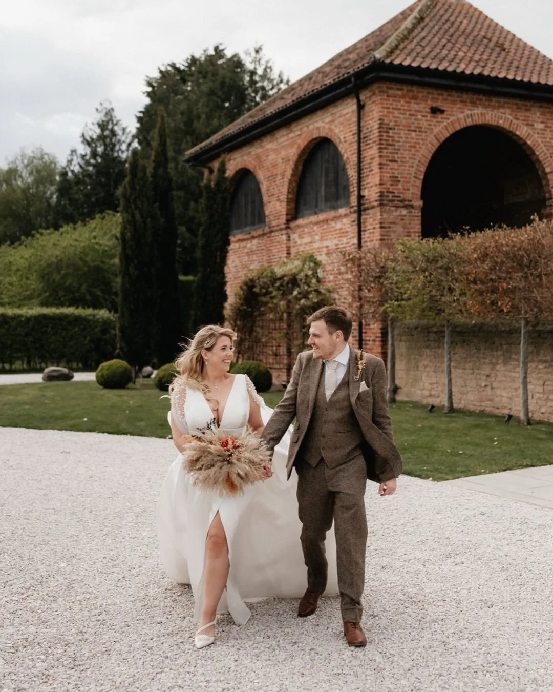 Our fifth and final wedding of April. Congratulations to Chloe and James, we had the best time with you both at Hazel Gap.

Chloe designed all the flowers and venue decor herself and everything looked so incredible! We hope you&rsquo;re both having t