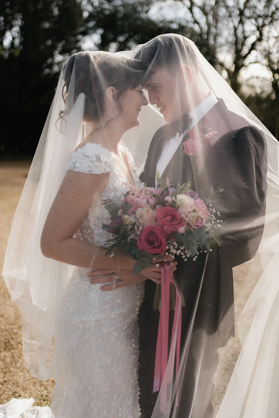 Fuchsia Pink Wedding at Dodford Manor | Northamptonshire