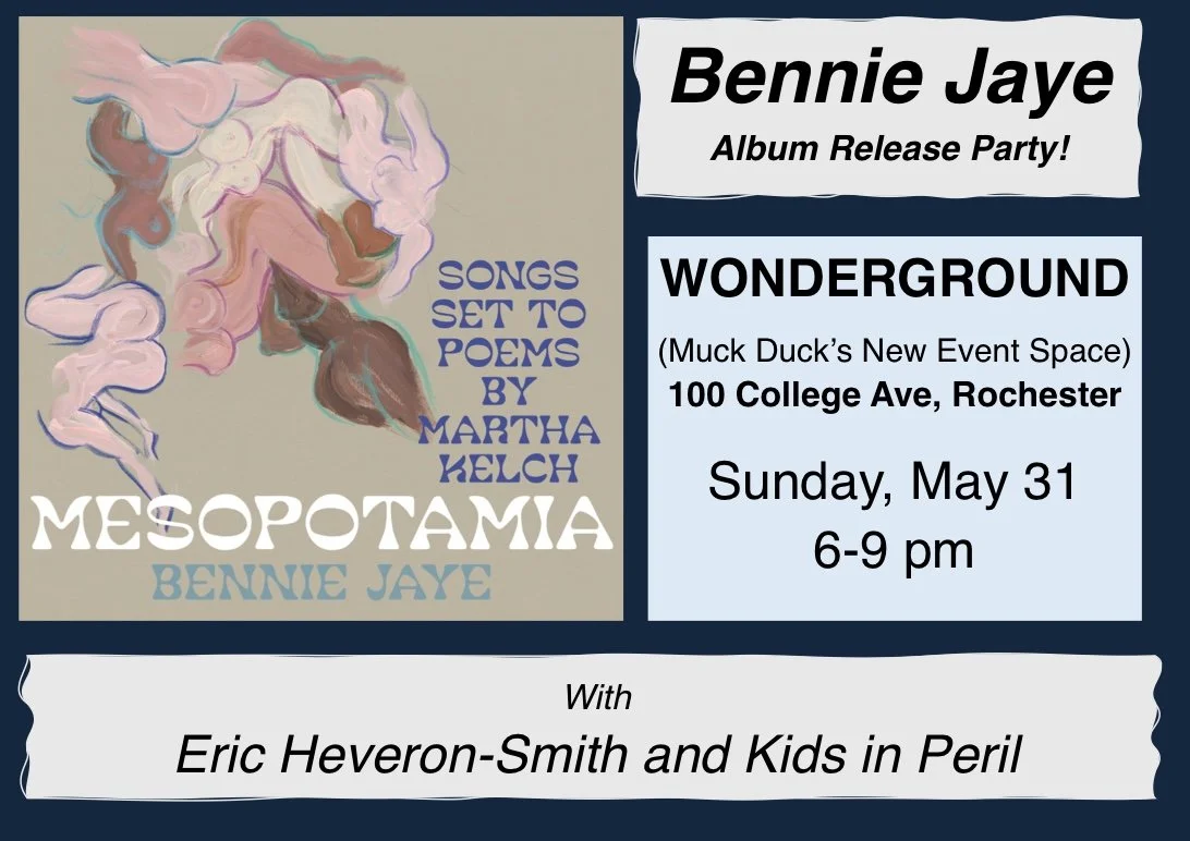 Album Release Show Flyer