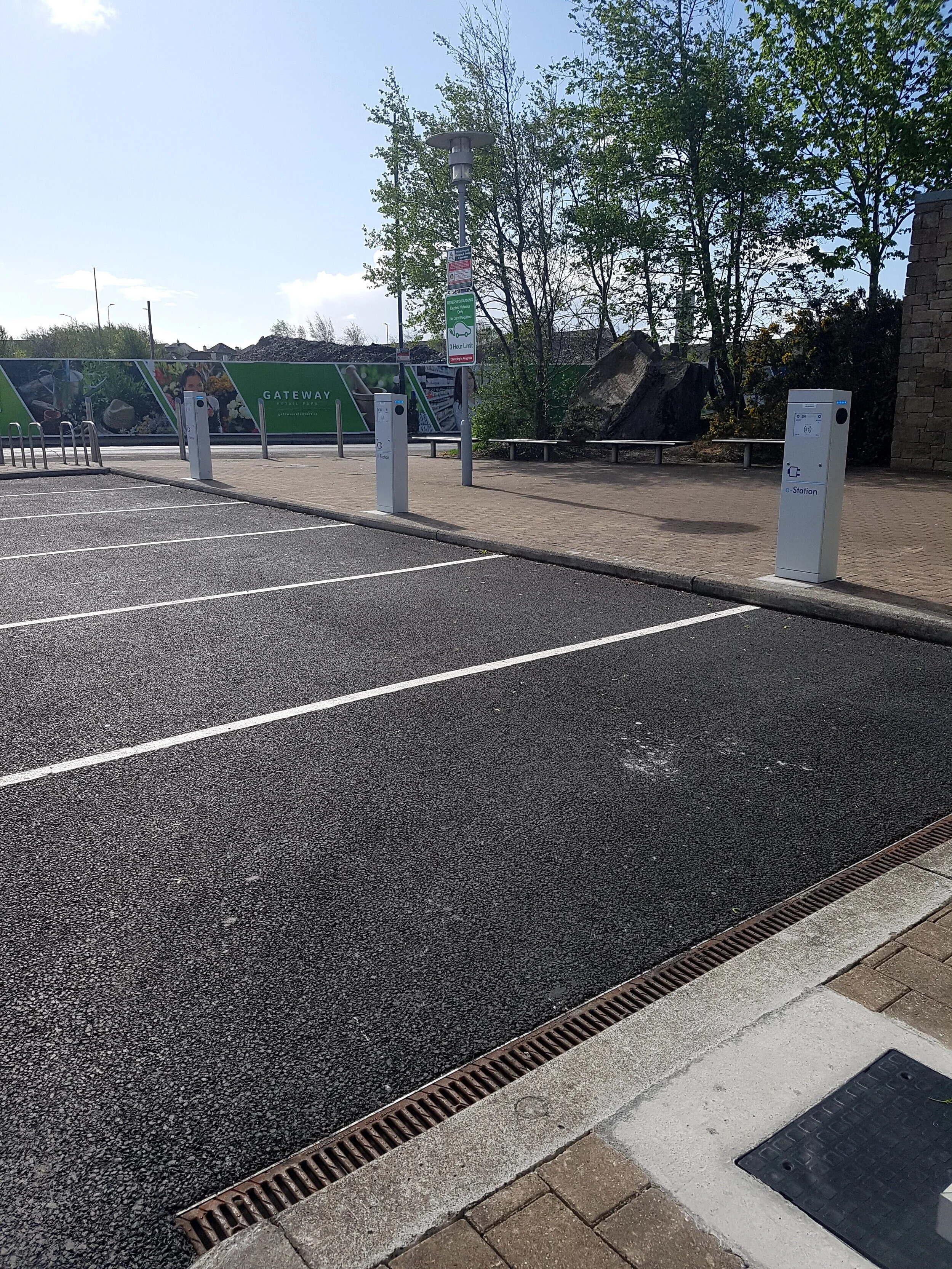 ESB using EC charging chargers