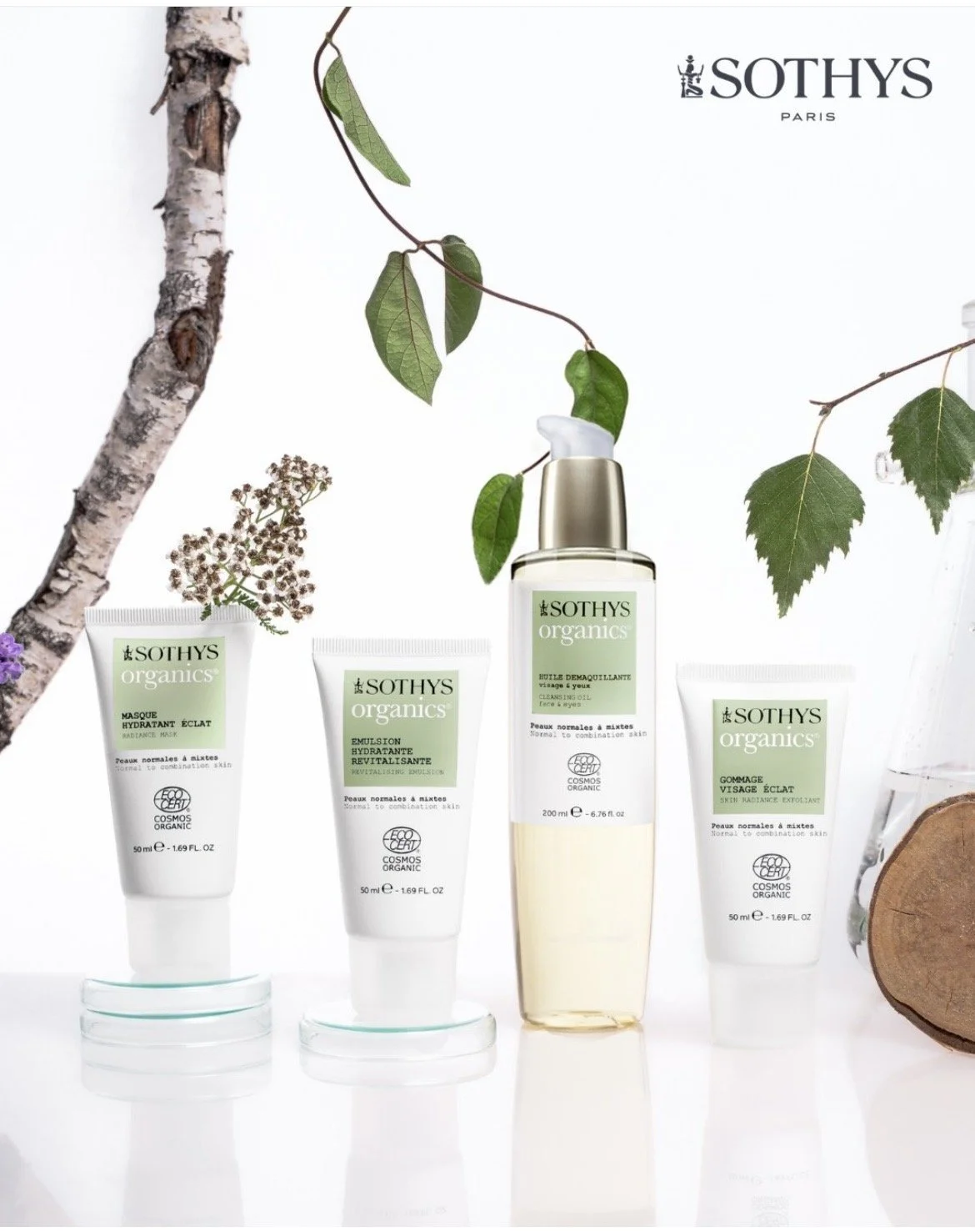 Sothys Organics® ritualas namuose